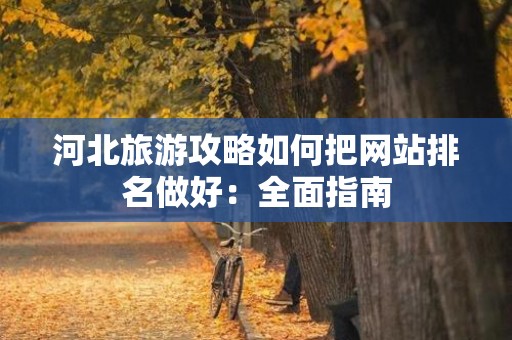 河北旅游攻略如何把网站排名做好：全面指南